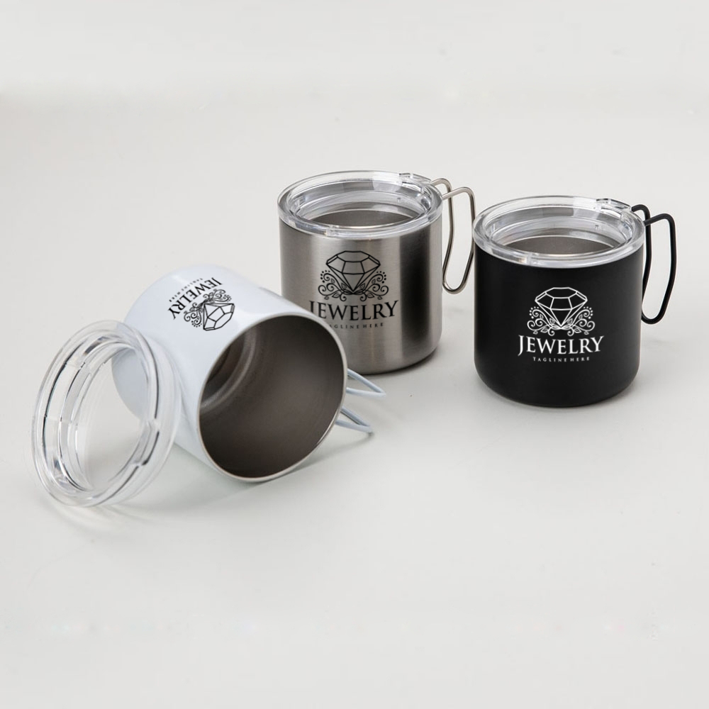 Caneca Inox Parede Dupla 350 ml