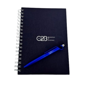 Kit Caderno e Caneta Personalizado