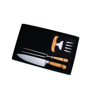 Kit Para Churrasco Com Avental Personalizado