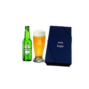 Kit Copo e Cerveja 350ml em Caixa Cartonada