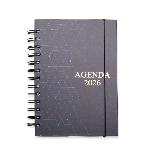 Agenda Diária 2026 Wire-O Personalizada-15335