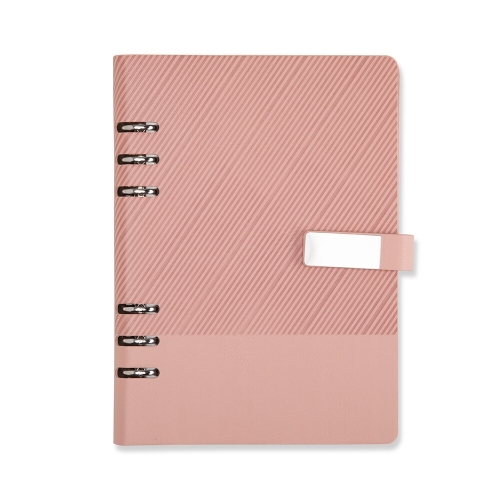 Caderno Fichário Couro Sintético Personalizado-19140