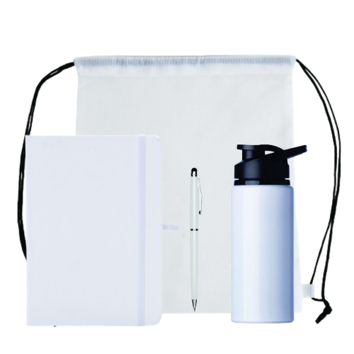 Kit Corporativo Personalizado com Mochila Saco-Kit-02079