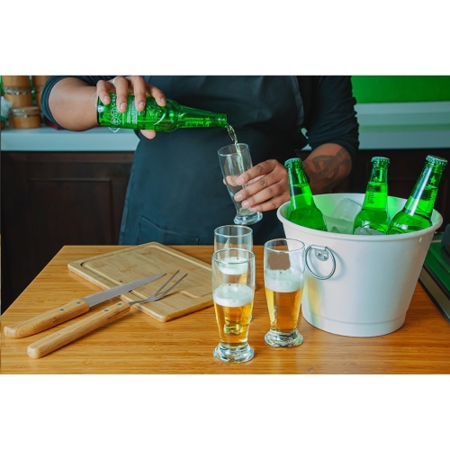 Kit Para Churrasco Personalizado Com Balde - 9 Peças-KT-90229