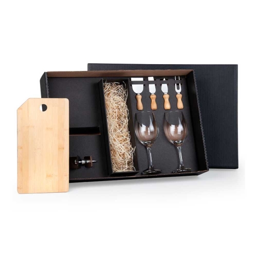 Kit Para Queijo E Vinho Personalizado 8 Pçs-KT-90198