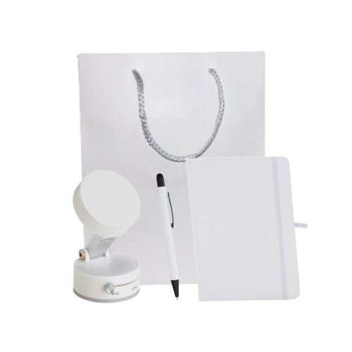 Kit de Brindes Caderneta, Caneta e Suporte para Celular-kit-08333