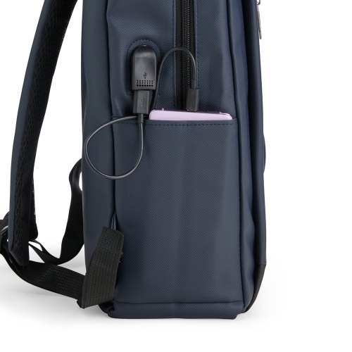 Mochila Antifurto Impermeável 22L com USB-08156