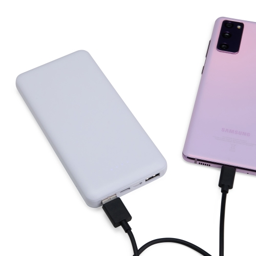  Power Bank 10.000mAh com Indicador LED-08188
