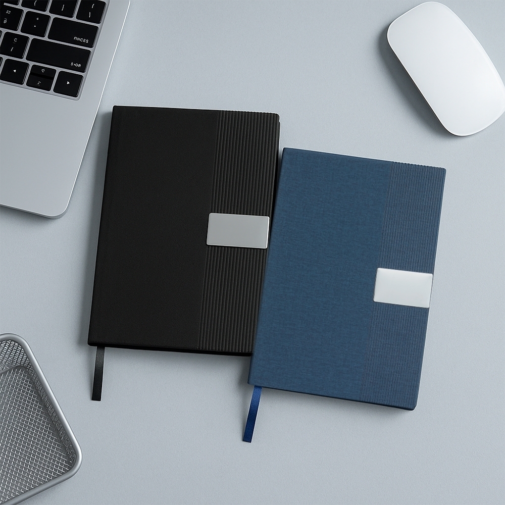 Caderneta Couro Sintético Personalizada