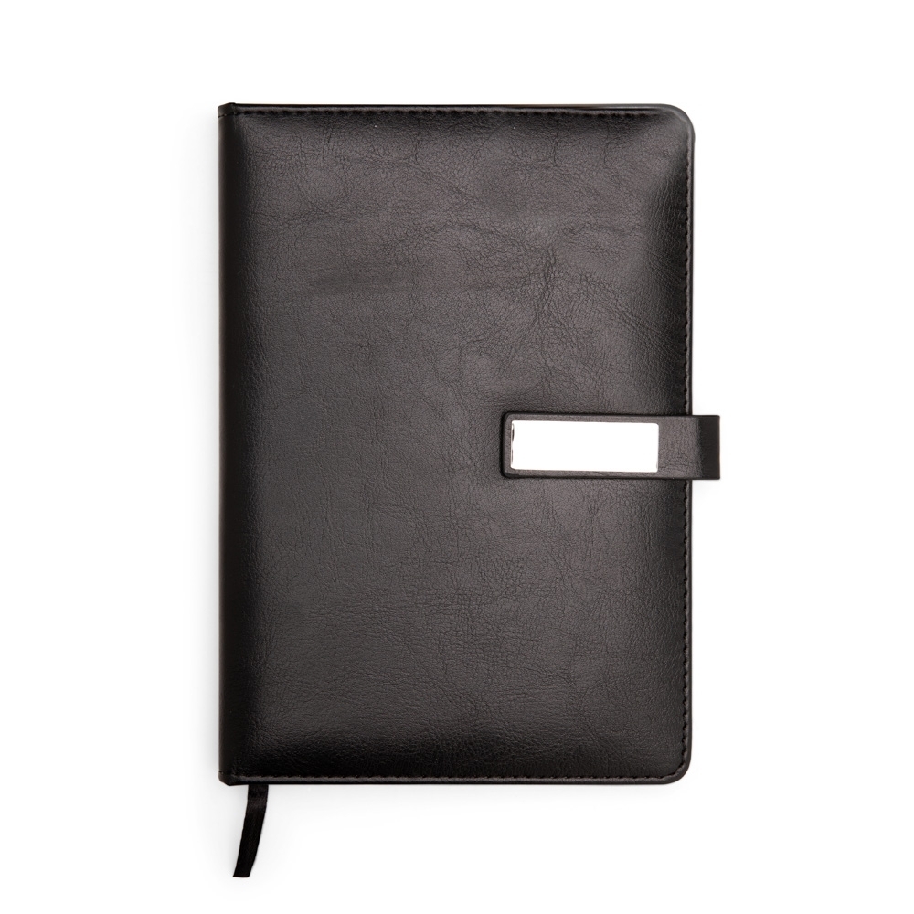 Caderneta Couro Sintético Personalizada-19110