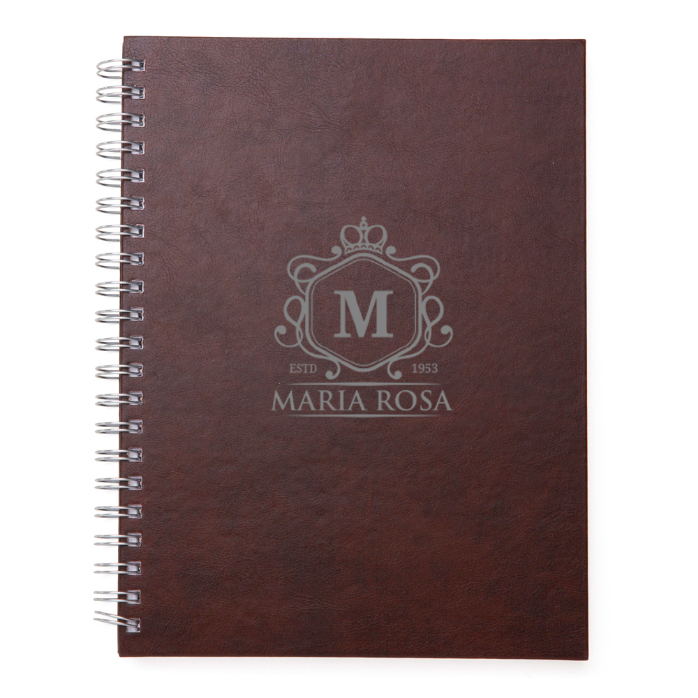 Caderno de Couro Sintético -13603