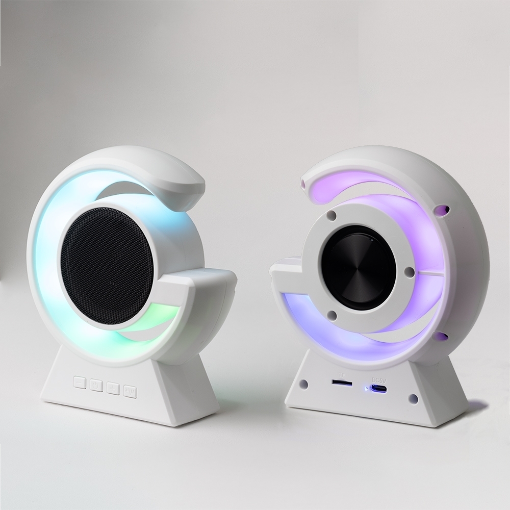 Caixa de Som com Luminária Personalizada