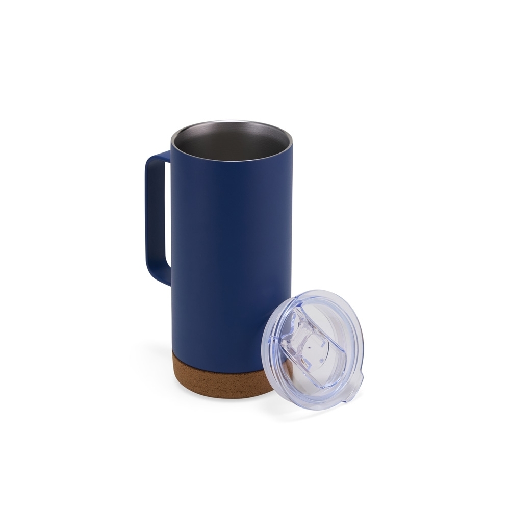 Caneca Térmica com Cortiça de 500ml Personalizado