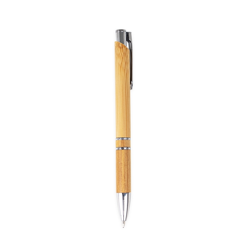 Caneta Ecológica de Bambu Personalizada-08250