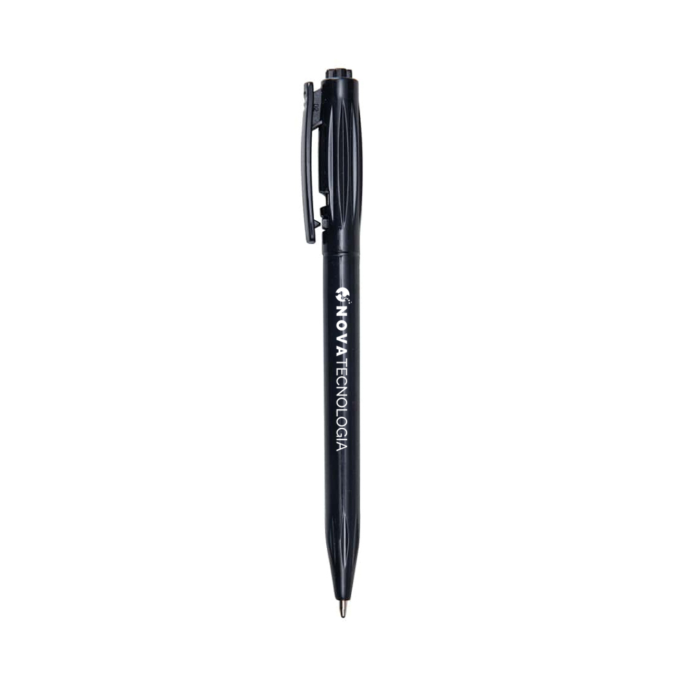 Caneta Plástica Personalizada -06161L