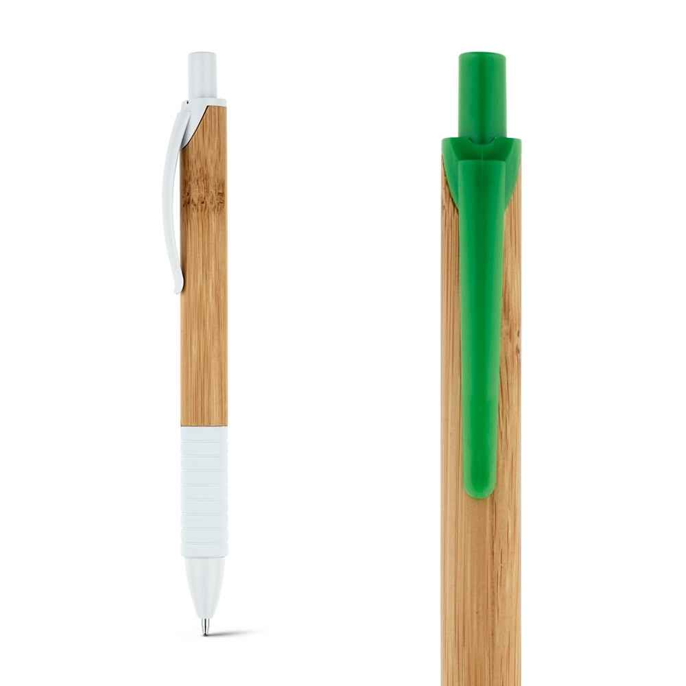 Caneta de Bambu Personalizada 