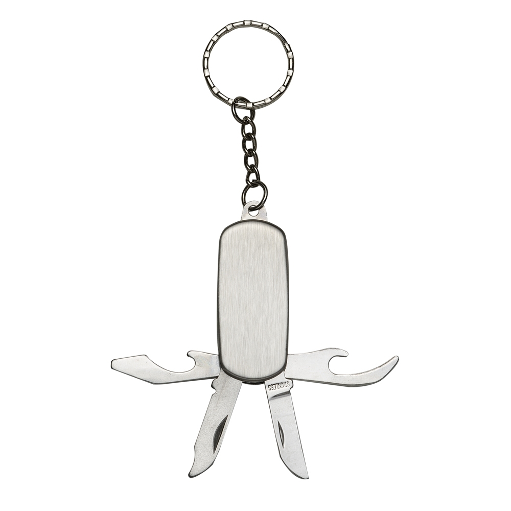 Chaveiro Canivete Metal 4 Funções Personalizado