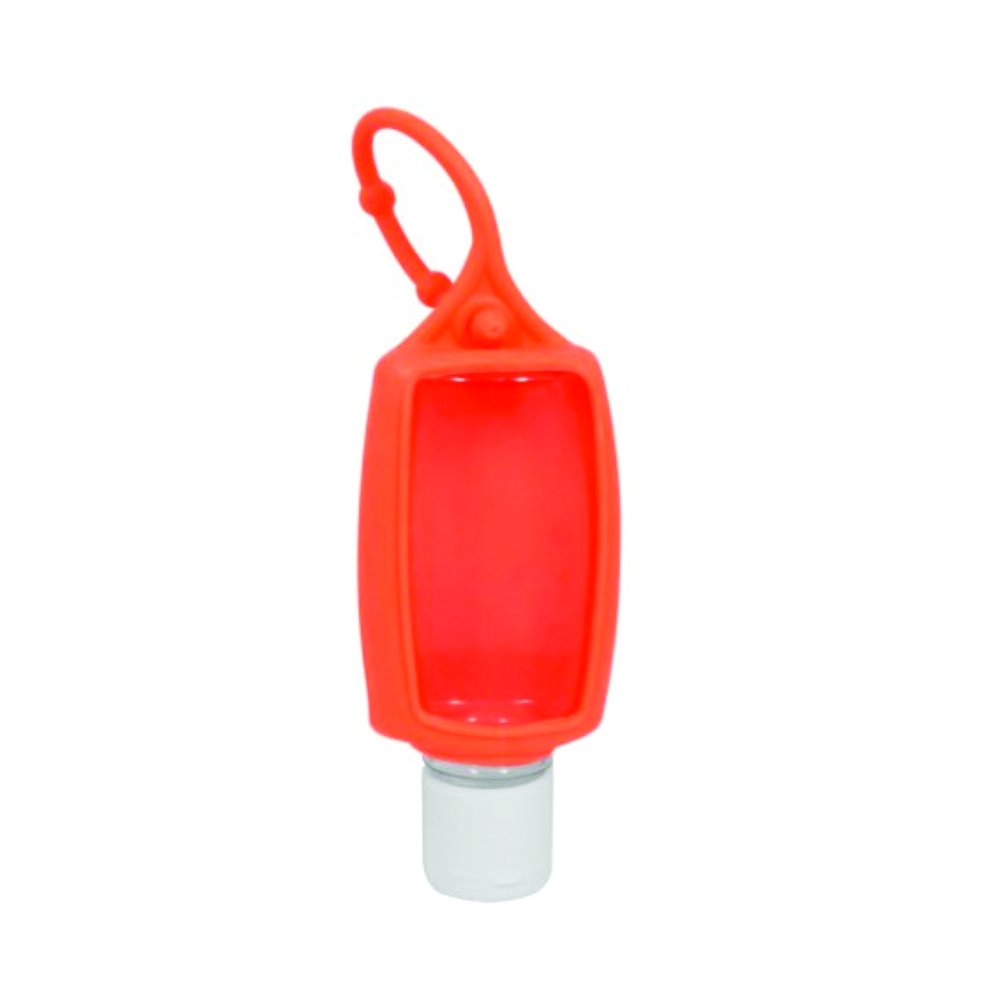 Chaveiro álcool gel 40ml LARANJA-0223SE-LAR