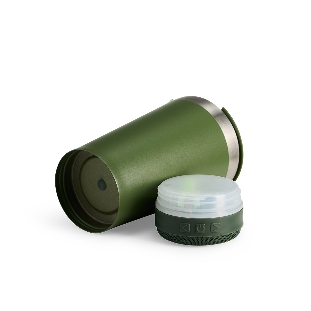 Copo Térmico 400ml com Caixa de Som Bluetooth