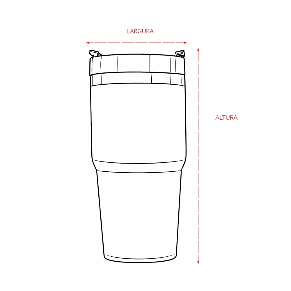 Copo Térmico 600ml Personalizado