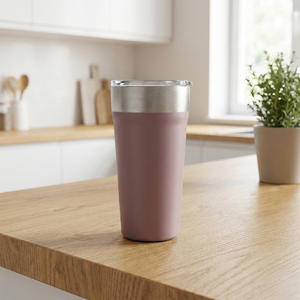 Copo Térmico com Canudo 550ml Personalizado