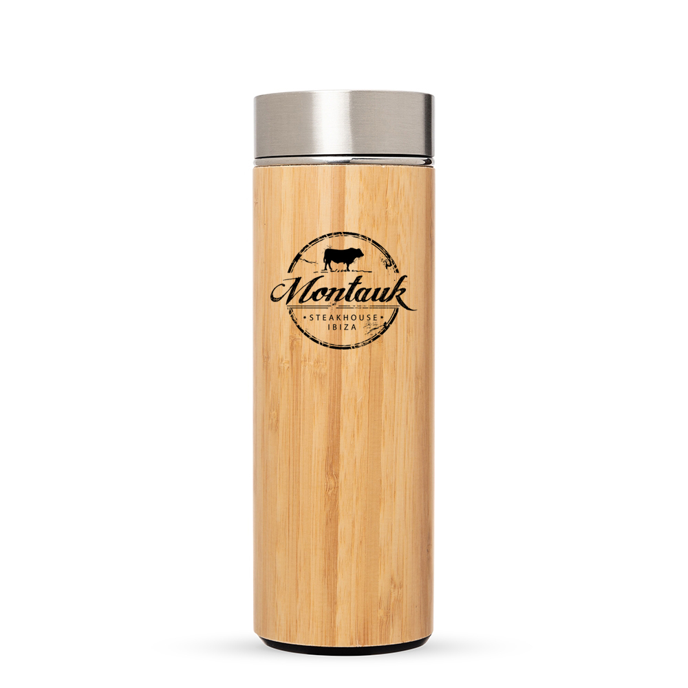 Garrafa Bambu e Inox 400 ml-14650