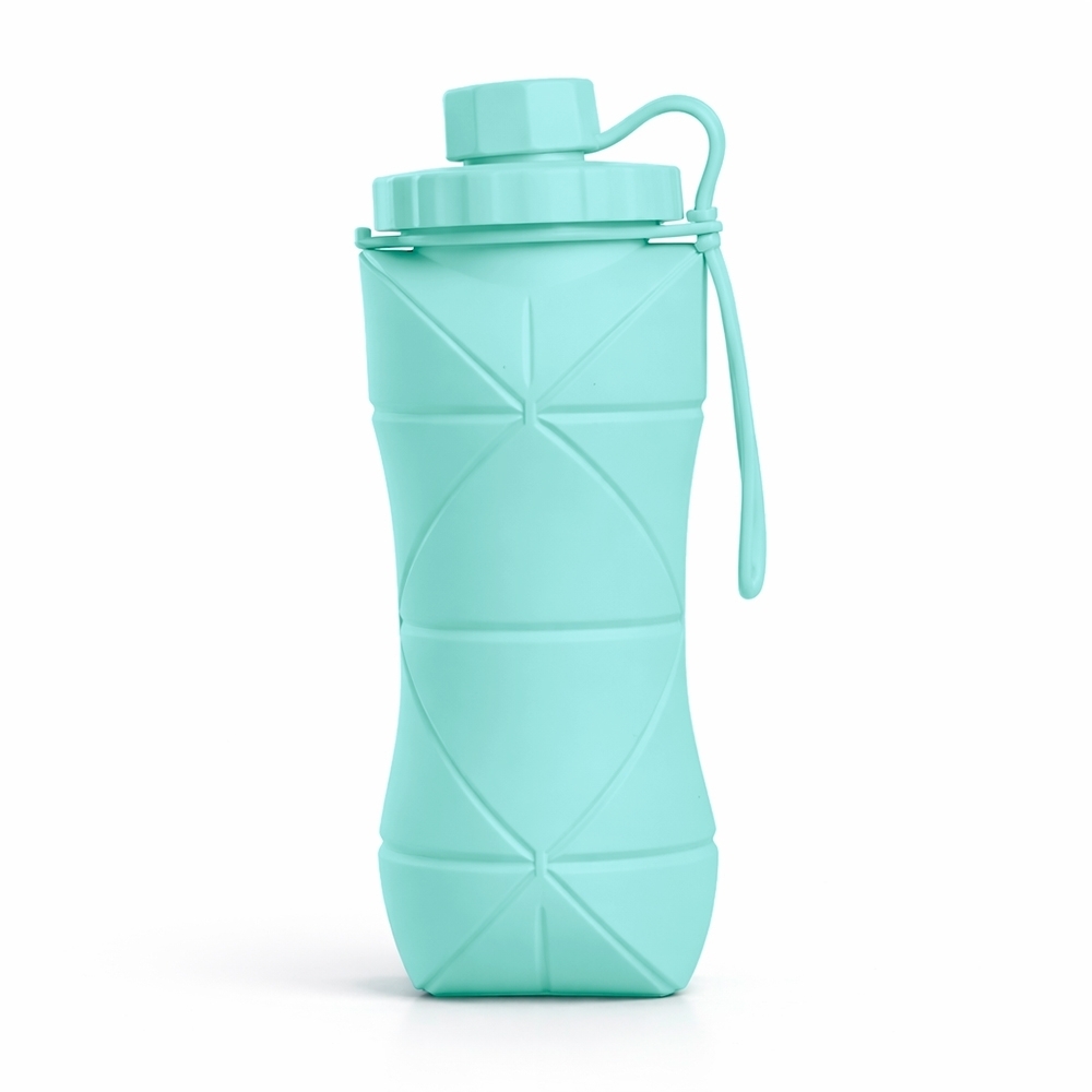 Garrafa Dobrável Silicone 600ml Personalizada-19170