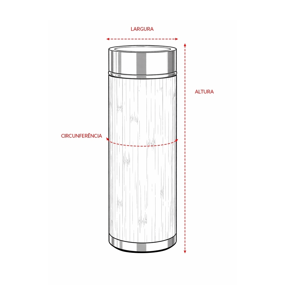 Garrafa Térmica 350ml Personalizada