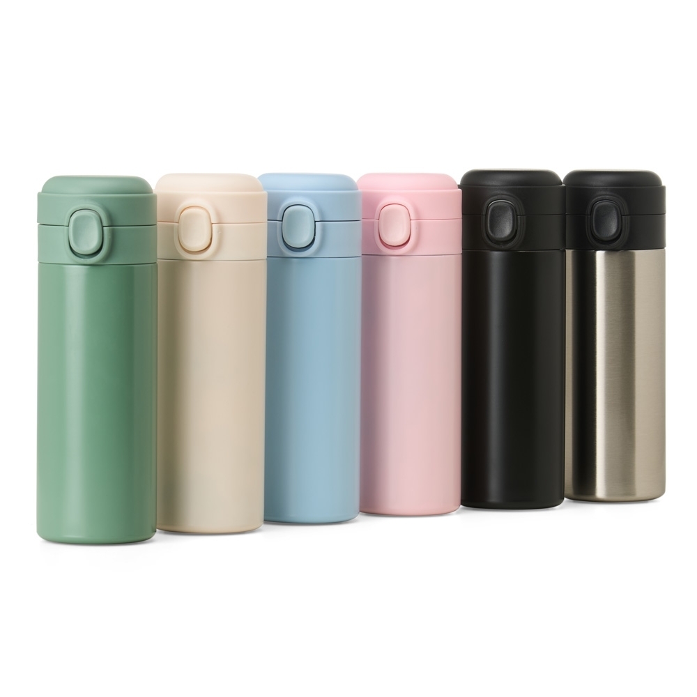 Garrafa Térmica 400ml Inox com Parede Dupla