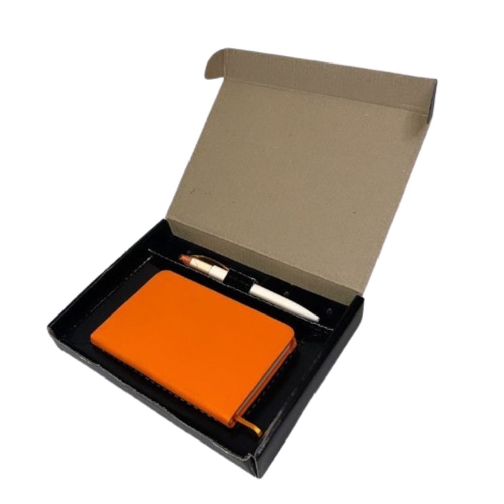 Kit Brindes Personalizados Caderneta e Caneta Touch