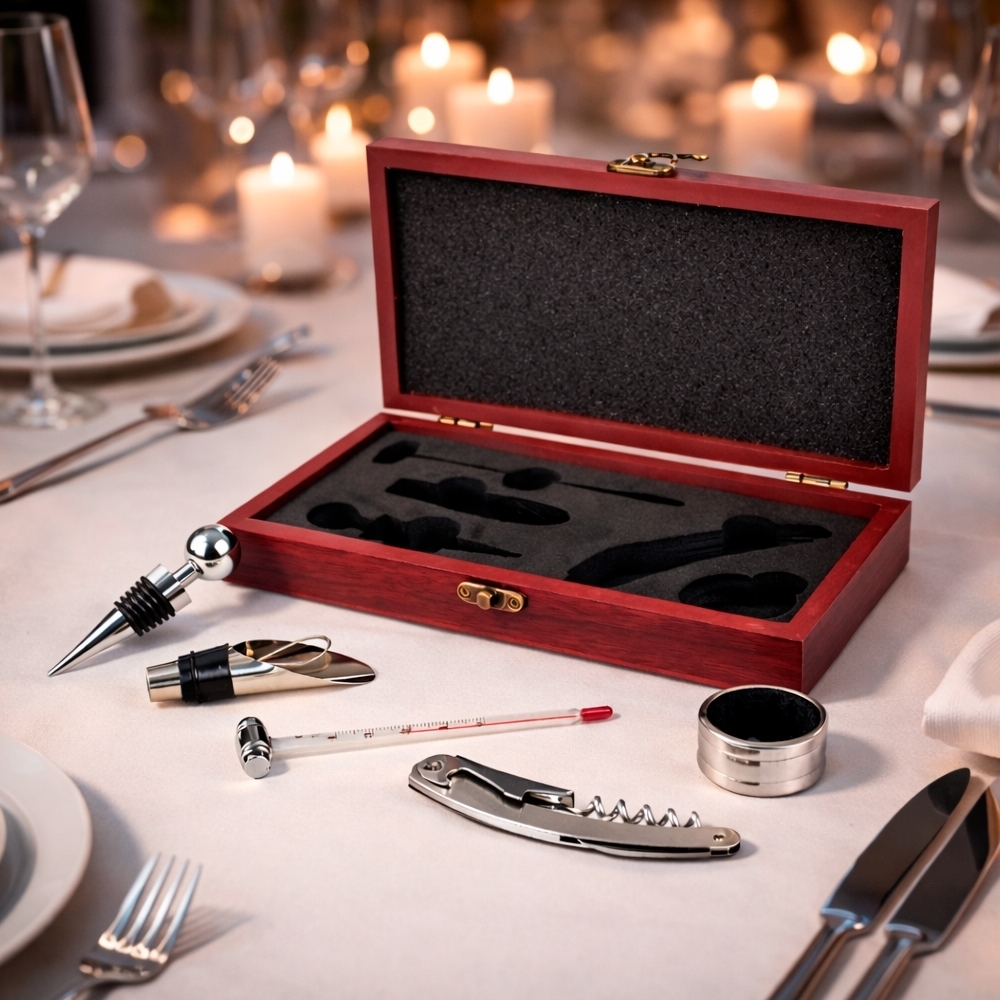 Kit Vinho 5 Peças Personalizado