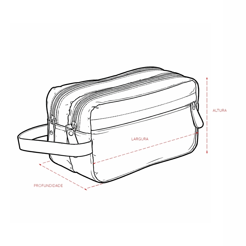Nécessaire Poliéster Personalizada