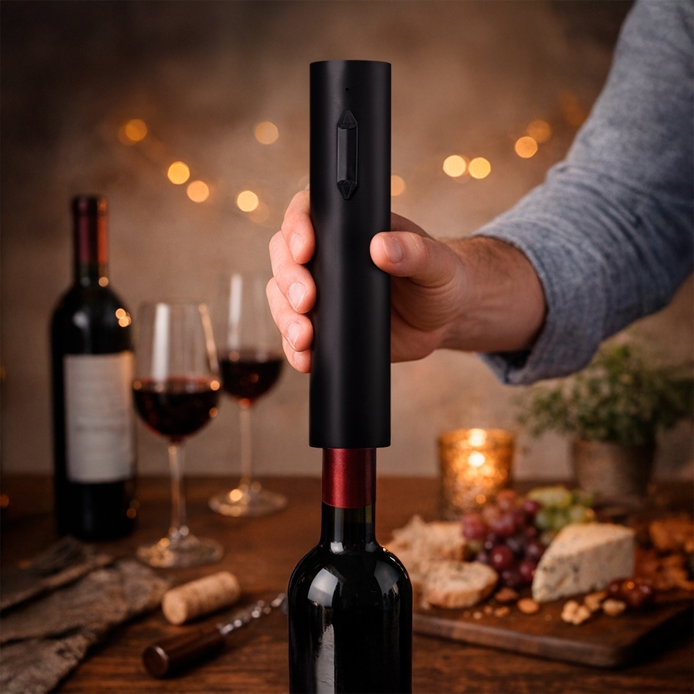 Saca-Rolhas Recarregável Personalizado