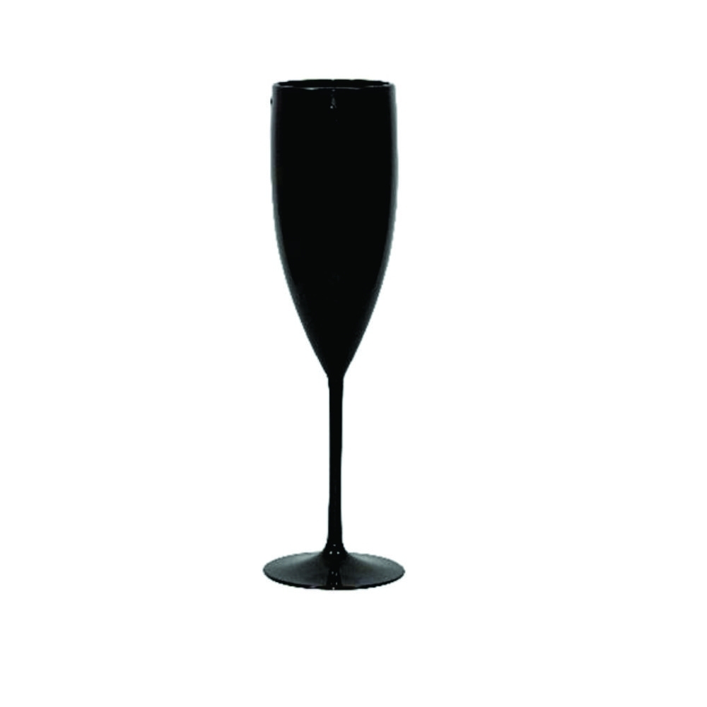 Taça para champagne PRETO-12023-PRE